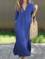 Alexa - Chic V-Neck Summer Maxi Dress