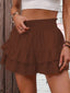 GAIL™ - Casual Ruffle Tiered Boho Shorts