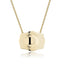 CINDY™ - Sleek Initial Letter Pendant Necklace