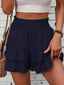 GAIL™ - Casual Ruffle Tiered Boho Shorts