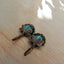 TAMARA™ - Spherical Dragonfly Earrings in Antique Gold
