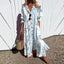 Cassidy - Boho Beauty Puff Sleeve Maxi Dress