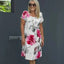 Lyra - Graceful Floral Elegance Dress